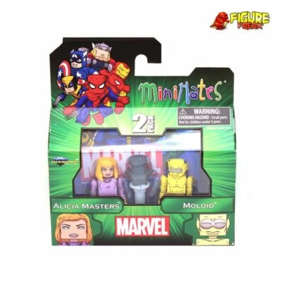 Marvel Minimates Series 48 Alicia Masters Variant & Moloid - Image 1 of 3
