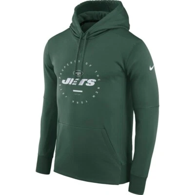 Sudadera con capucha pulóver New York Jets para hombre Nike Property of THERMA-FIT - XL - NUEVA CON ETIQUETAS Foto 1 de 3