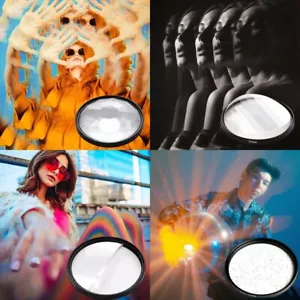 77mm Kaleidoscope Prism Filters,split Diopter Fx Filter Effects Photography - Picture 1 of 30