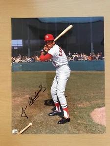 JOSE CARDENAL ST. LOUIS CARDINALS SIGNED AUTOGRAPHED 8X10 PHOTO W/COA - Picture 1 of 2