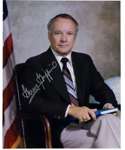 NASA Autographed GERRY GRIFFIN Lead Flight Director GEMINI & APOLLO Missions 263 - Picture 1 of 1