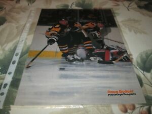 DOUG  BODGER  POSTER 8 BY 11 PITTSBURGH PENGUINS 