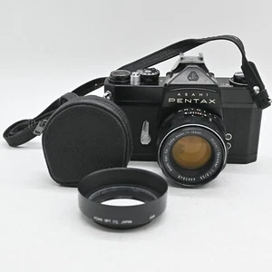 [ Exc+5 ] Pentax SL SLR 35mm Film Camera Super Takumar 55mm F1.8 Len - Picture 1 of 11