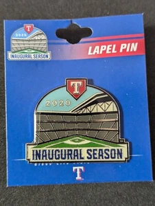 Texas Rangers 2020 Inaugural Season Pin - Picture 1 of 1