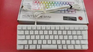 Razer Huntsman Mini 60% Gaming Tastatur Weiß Guter Zustand - Bild 1 von 9