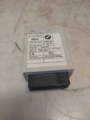 06-10 Unidad de módulo de sistema de monitor de presión de neumáticos BMW X3 TPMS RDC 677838901 OEM Foto 1 de 2