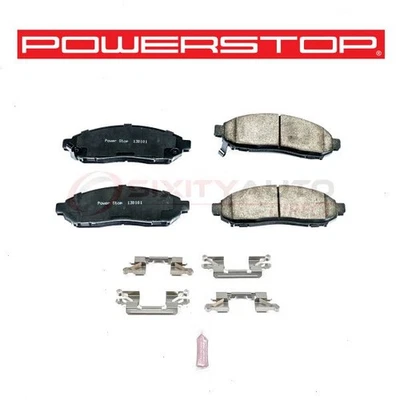 PowerStop Front Disc Brake Pad & Hardware Kit for 2011-2014 Nissan Leaf - nc Foto 1 de 4