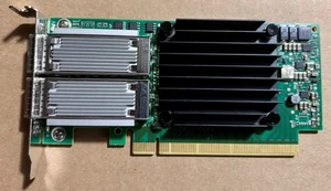 Mellanox MCX456A-ECAT ConnectX-4 VPI QSFP28 Dual Port Adapter Card CX456A - Afbeelding 1 van 3
