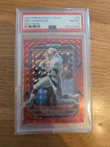 2023 Panini Prizm Draft Picks - Eric Dickerson #39 Red Finite Prizm /125 - Picture 1 of 2