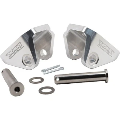 Works Connection Yamaha YZ250-450F 23-26 Aluminium Offset Footpeg Mounts - image 1 of 4