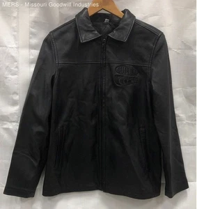 Men's Chukkers Black Basic Jacket Size M Regular - Picture 1 of 4