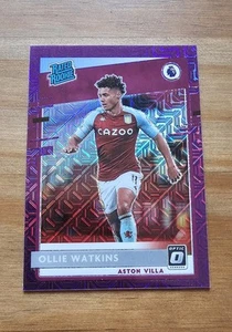 Ollie Watkins 2020-21 Chronicles Optic Rated Rookie Purple Mojo Prizm - Picture 1 of 2