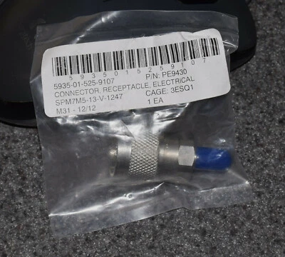 PASTERNACK PE9430 N TO SMA CONNECTOR COAXIAL ADAPTER 5935-01-525-9107 18GHZ - Image 1 of 4