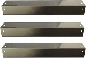 New Stainless Heat Plate Replacement for Char Griller 3001, 4000, 5050 (3-Pack) - Picture 1 of 2