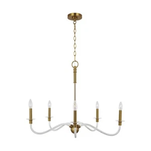 Visual Comfort Studio Hanover 5-Lt Med Chandelier, Burnished Brass - CC1315BBS - Picture 1 of 1