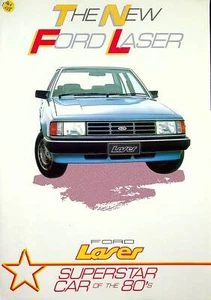 270667) Ford Laser Prospekt 198? - Foto 1 di 1