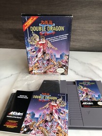 Double Dragon 2: The Revenge Nintendo NES completo CIB testato autentico!