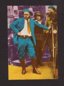 Cecil B. DeMille Director Vintage History of the Cinema Spanish Movie Film Card