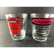 Alabama Shot Glasses Barware Decor The Yellow Hammer State