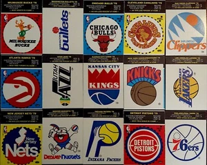 1979-80 Fleer NBA Basketball Team Aufkleber / Wählen Sie Ihre Karten / Kaufen 2 + Sparen Sie 10% - Bild 1 von 39