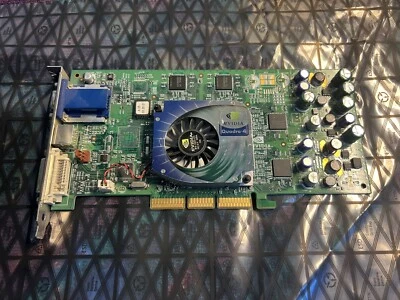 AS IS Nvidia P80 Quadro4 700 XGL AGP 4x DVI VGA GL TW-06F389-56182-27R-1659 (#1) - Image 1 of 4