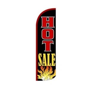 Hot Promotion Swooper Svolazzante Senza Vento Bandiera in Piuma | 3 piedi L x 11,5 piedi di altezza - Foto 1 di 3