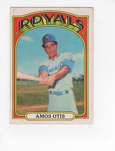 1972 O-pee-chee baseball card #10 Amos Otis