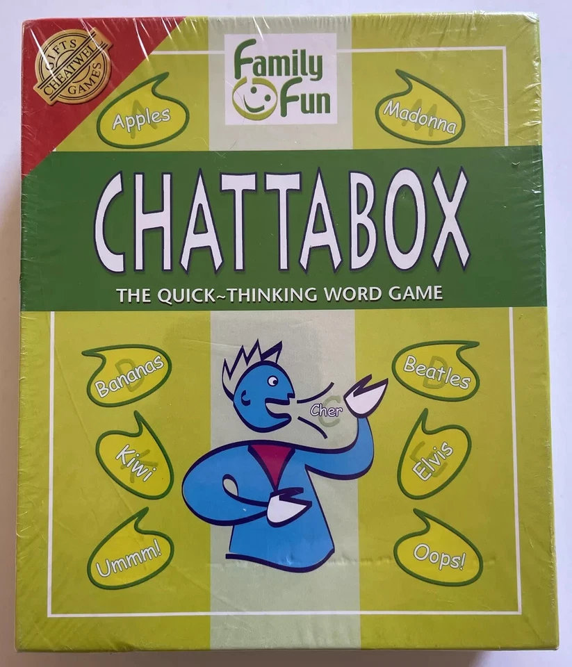 Family Fun Chattabox The Quick Thinking Word Game (Outset Media, 2004) - Image 1 of 2