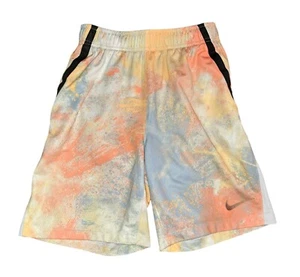 Girl's Nike dri Fit Tie Dye Shorts Size Medium - Picture 1 of 4