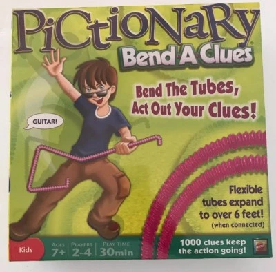 NEW Pictionary Bend-A-Clues Game by Mattel - Image 1 of 4