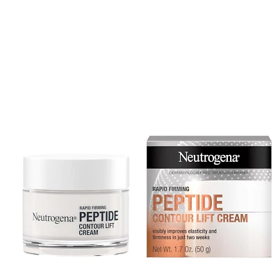 Neutrogena Crema Facial Reafirmante Rápida Péptido Lifting Contorno, Hidratante Diario Facial Foto 1 de 4