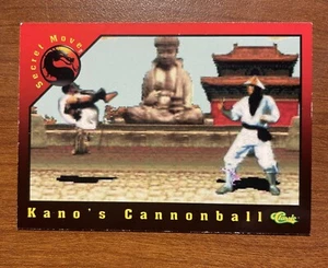 1994 Classic Mortal Kombat Kano 's Cannonball #72 - Picture 1 of 4
