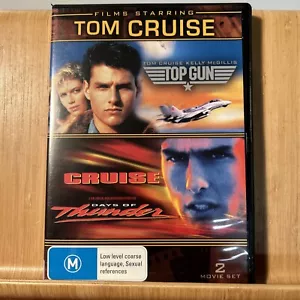 Tom Cruise-Top Gun / Days of Thunder DVD Tom Cruise (S6.3) - Picture 1 of 2