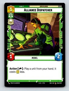 Command Vigilance Alliance Dispatcher Rebel Unit Ground Action 1C 2H - Picture 1 of 10
