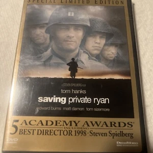 Tom Hanks SAVING PRIVATE RYAN VHS Widescreen Special Limited Edition Sealed THX - Picture 1 of 4