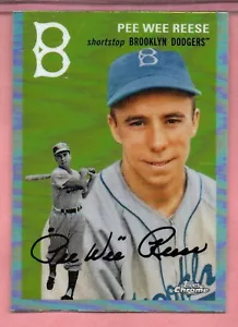 Pee Wee Reese 2023 Topps Chrome Platinum Refractor Dodgers #458 - Picture 1 of 1