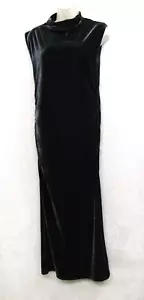 A New Day Damen schwarzes Kleid Medium ärmellos Stehkragen Everning Party formell - Bild 1 von 8