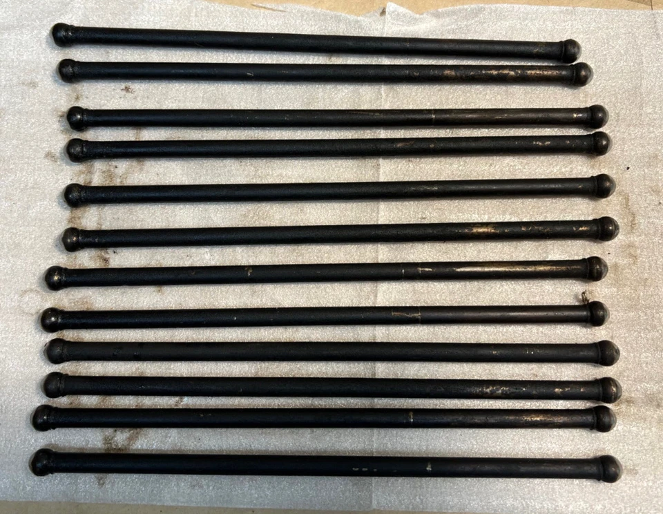 Ford Mustang 1966 y otros 6 cilindros Varillas de empuje (12) aproximadamente 8 1/4" no/ajustables Foto 1 de 1