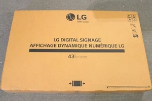 LG 43UL3J-E 43" UHD 4K Commercial Digital Signage Monitor - Picture 1 of 5