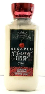 Loción corporal crujiente cereza azucarada nueva baño y cuerpo funciona 8 OZ - Imagen 1 de 8