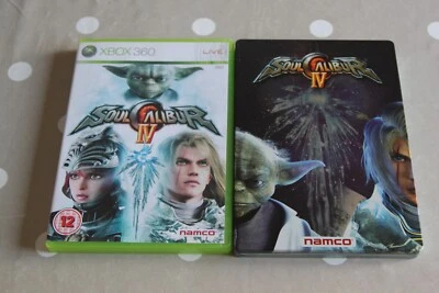 SOUL CALIBUR  IV - 4 - STEELBOOK LIMITED EDITION - XBOX 360 - YODA - Image 1 of 4