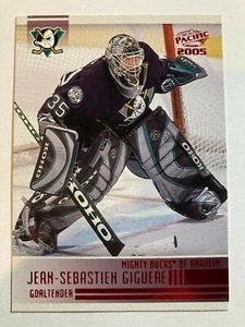 2004-05 Pacific Red - JEAN-SEBASTIEN GIGUERE #4 Anaheim Ducks Parallel - Picture 1 of 1