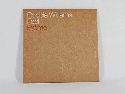 Feel - Robbie Williams - Promo CD single - Embossed - Used - Good condition - Imagem 1 de 4