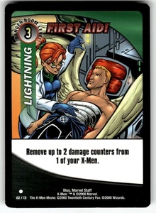 2000 The X-Men Movie TCG Trading Card Game #102/131 First Aid! - Picture 1 of 4