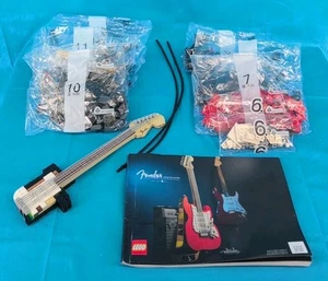 LEGO Ideas Fender Stratocaster 21329 DIY Guitar Model Incomplete - Picture 1 of 5