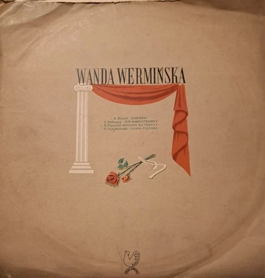 LP Wanda Werminska - Opera Arias (1959) 10" Vinyl - Bild 1 von 2
