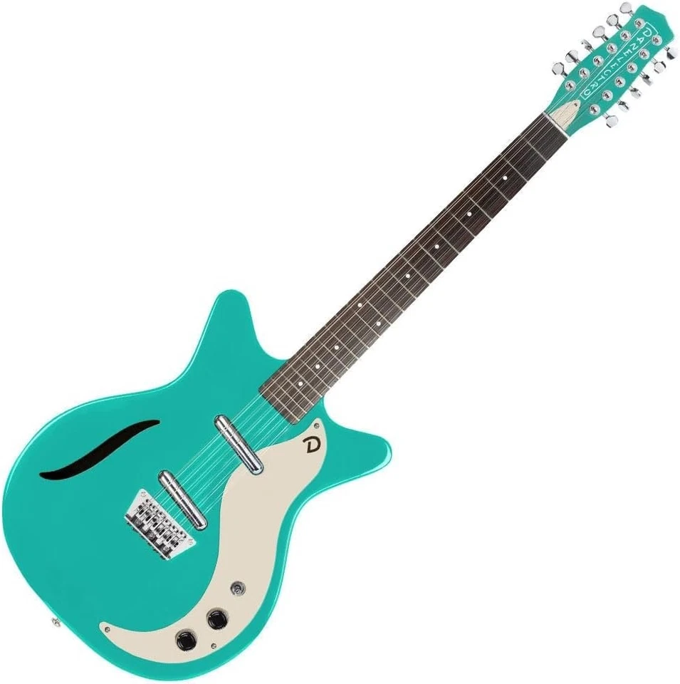 Danelectro ’59 12‑String Electric Guitar Aqua – 12SDC‑AQUA - Image 1 of 1