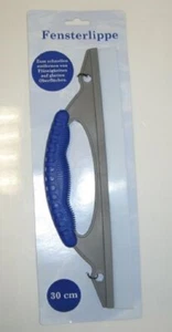 6x Fensterwischer mit Silikonlippe 30cm - Hand Abziehlippe Fensterlippe - Picture 1 of 3