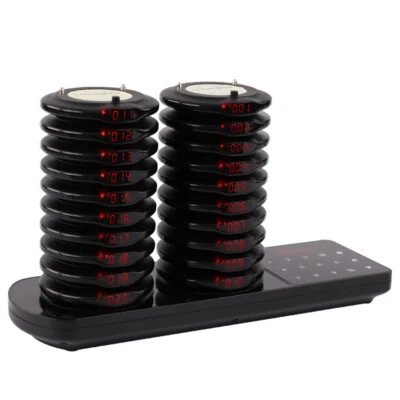 Kabelloses Restaurant Pager System Dual Ladestation Untersetzer Summer Restaurant - Bild 1 von 4