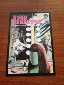DC Comics Themed Postcard #1 V for Vendetta - NEW - Picture 1 of 1